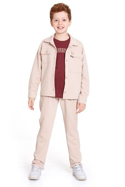 xo kids moda Boy's Top and Bottom Suit 7-11 Years 13519