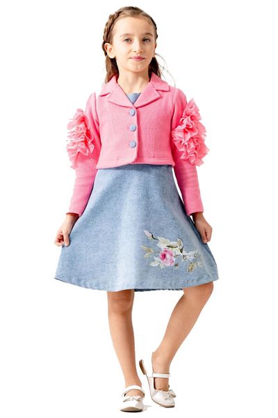 xo kids moda Rochie pentru fete 5-8 ani 51051