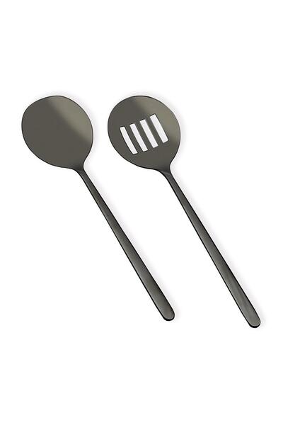 The Mia Giallo Service Set Black 2 Pieces