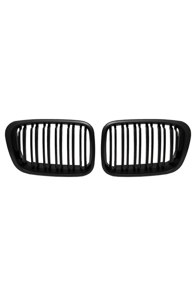 Genel Markalar BMW E46 Panjur Set, Mat-Siyah, Çift Çıtalı, Sedan, 1998-01, B ...