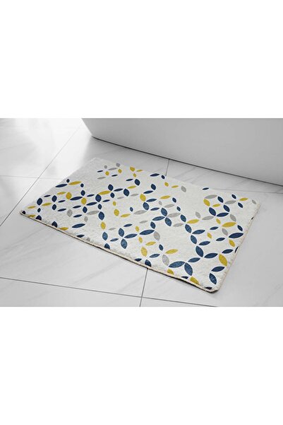 Ella Home Italia Set of 2 Ella Home Circle bath mats, polyester, multicolor, ...