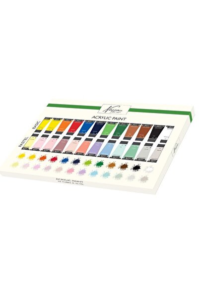 Nassau fine art Set culori acrilice 24 culorix22ml