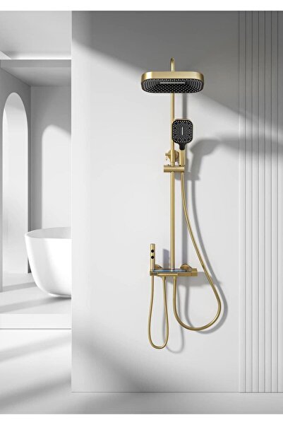 CONTROL MİX LÜX DİJİTAL GÖSTERGELİ VE LEDLİ 5 FONKSİYONLU PİYANO DUŞ SETİ PAS...