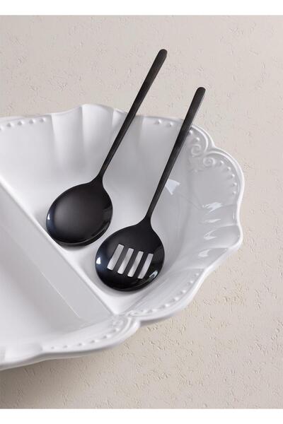 The Mia Giallo Service Set Black 2 Pieces