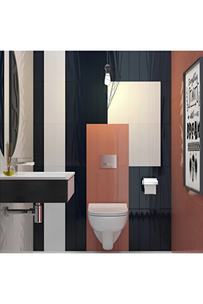 Seramiksan Petite Kanallı Asma Klozet A101001H,Petite Yavaş Kapak