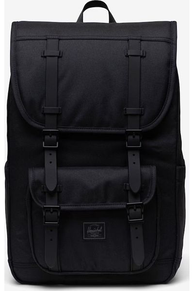 herschel Rucsac negru Urban Herschel Little America™ Mid Black Tonal