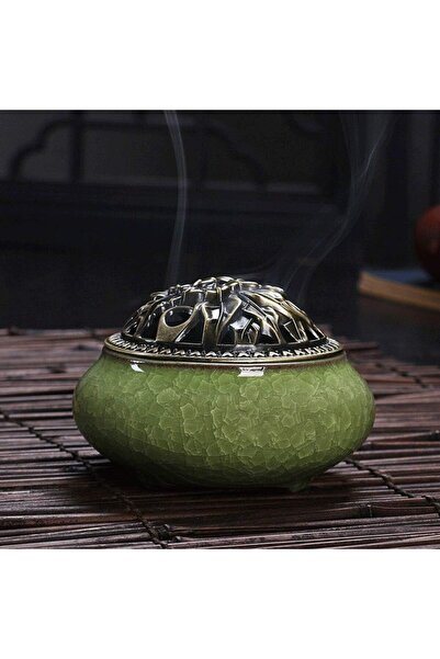 co arma Luxury ceramic incense burner for home and outdoor spaces