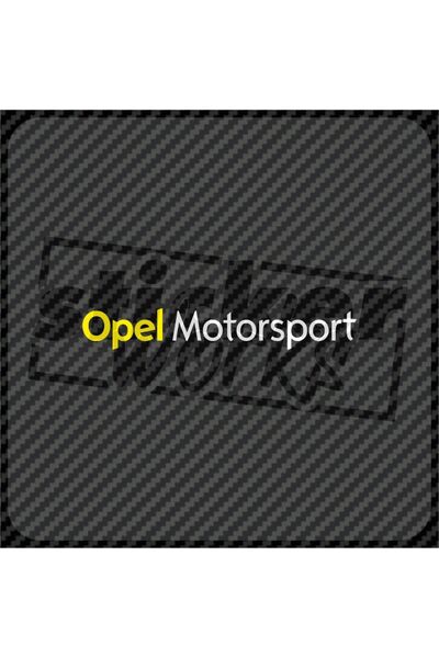 Sticker Works Ön Cam Opel Motorsport Sticker