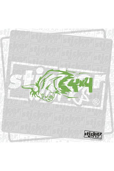 Sticker Works Autocolant 4x4