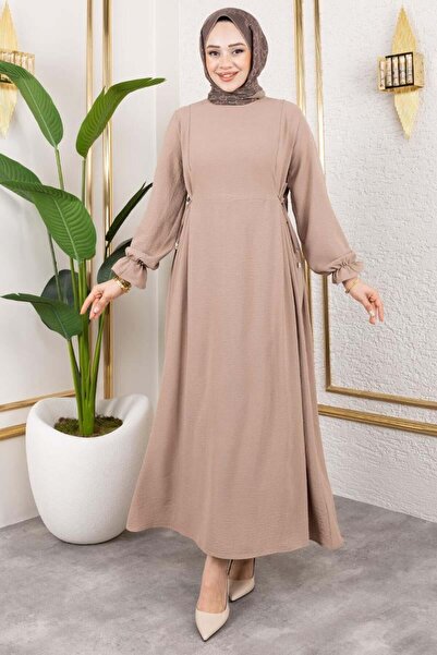 TESETTÜR MÜJDE MERVE Lace up Dress