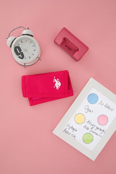 U.S. Polo Assn. Girl's Pink Wallet 50313320-Vr041