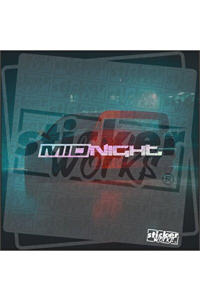 Sticker Works ملصق منتصف الليل