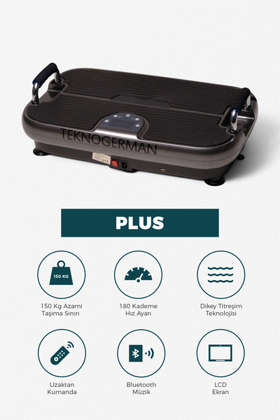 TeknoGerman Plus Model Titreşimli Egzersiz Aleti , Titreşimli Spor Aleti ,Spo...