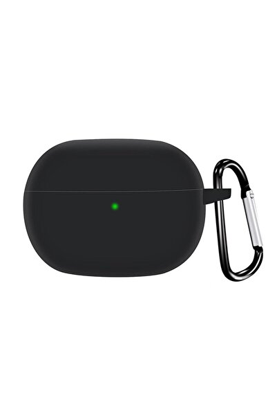 Microsonic Xiaomi Redmi Buds 6 Pro Kılıf Askılı Mat Silikon Siyah