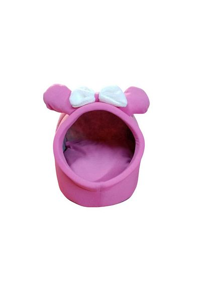 Nerotex Cat and Small Breed Dog Bed Nest Alaska with Fleece Ears