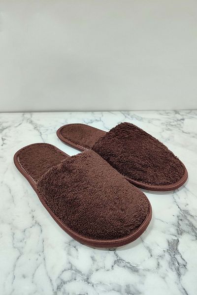 VEVİEN HOME Βαμβακερές παντόφλες μπάνιου και σπιτιού Πετσέτες παντόφλες ξενοδοχείου, σπα, παντόφλες σπιτιού