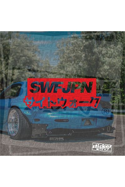 Sticker Works ملصق SWF JPN
