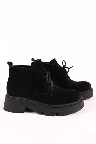 Hayati Arman حذاء نسائي من الجلد الطبيعي Hush Puppies من جلد الغزال باللون ال...