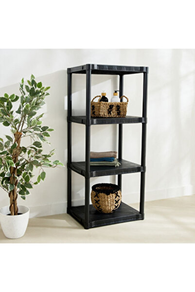 Home Box منظم رفوف تخزين قائم من إيدن موديولار بأربع طبقات