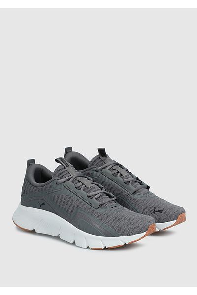 Puma Flexfocus Lite Better Knit Gray Men's Running Shoes 37953602