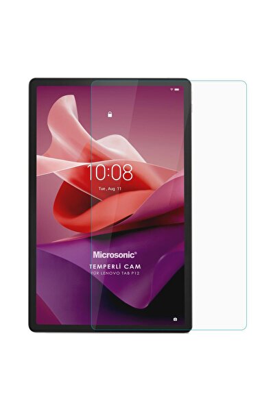 Microsonic Lenovo Idea Tab Pro 12.7 TB-373FU Tempered Glass Cam Ekran Koruyucu