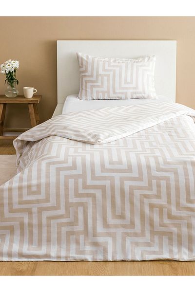 LC Waikiki Set cuvertură de pilota unică cu model LCW Stripe