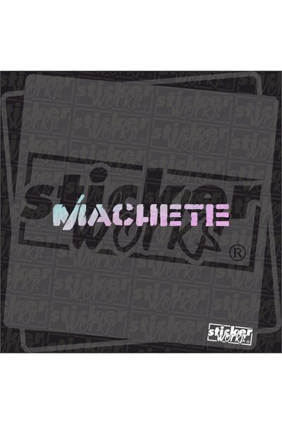 Sticker Works ملصق الهولوغرام Machete