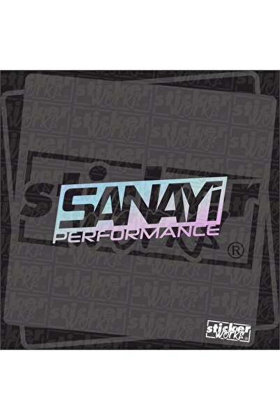 Sticker Works الصناعة Perforamance الهولوغرام ملصق