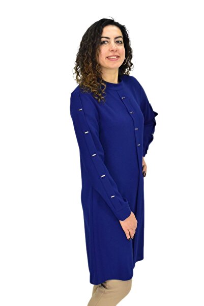 Nazal Жіноча туніка з швами на плечах і шнурівкою BGL-ST03600