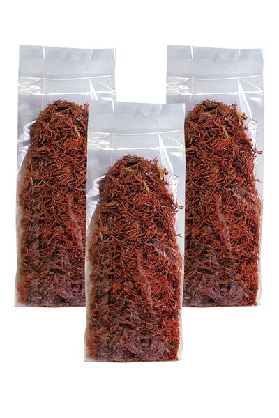 Zencefil Organik Aspir Çiçeği 3 Paket Yalancı Safran Çiçek Safran Bitkisi