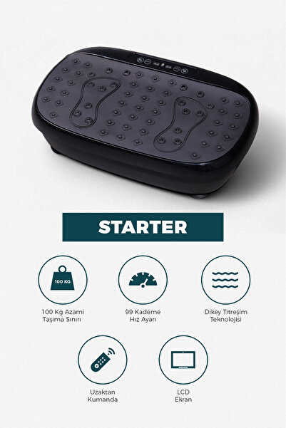TeknoGerman Starter Model Titreşimli Egzersiz Aleti , Titreşimli Spor Aleti ,...