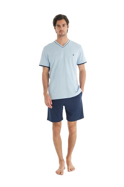 Blackspade Ανδρικό μπλε σορτς κοστούμι 40713