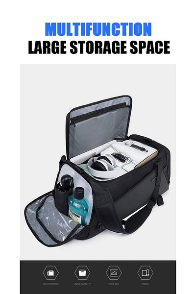 Bang Bungee 3-in-1 Gym Backpack for Men and Women for Travel and Gym