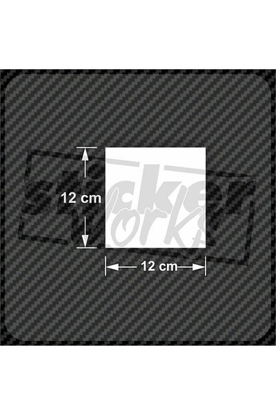 Sticker Works Autocolant cu hologramă Shut Up And Race