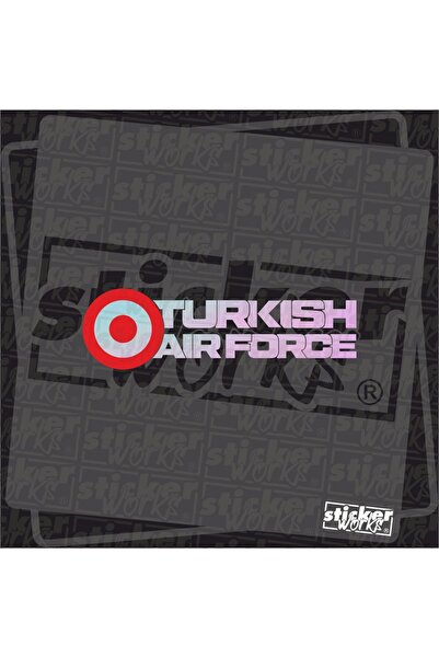 Sticker Works ملصق القوات الجوية التركية