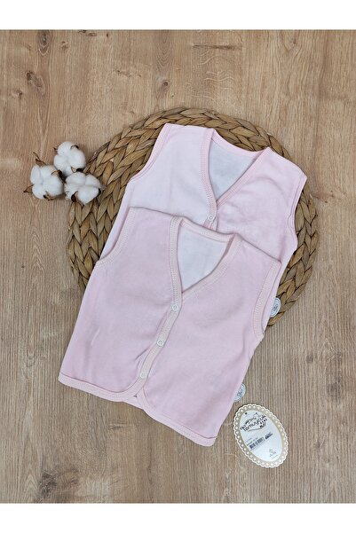 Tomuycuk Elegance of My Seasons: 100% Cotton Baby Vest 3-6 and 6-9 months 2-Piece Set Unisex Baby Clothing