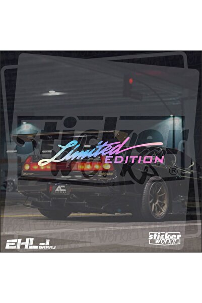 Sticker Works طبعة محدودة ملصق الهولوغرام