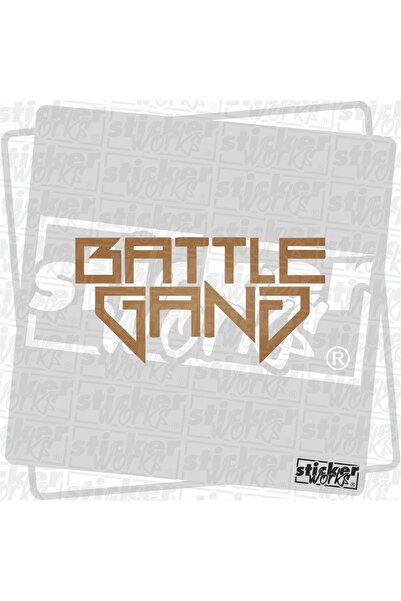 Sticker Works ملصق معركة العصابات
