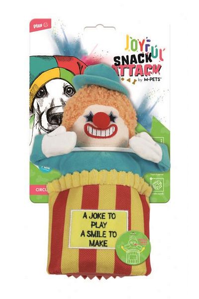 M-PETS Joyful Circus Snack Attack Dog Toy