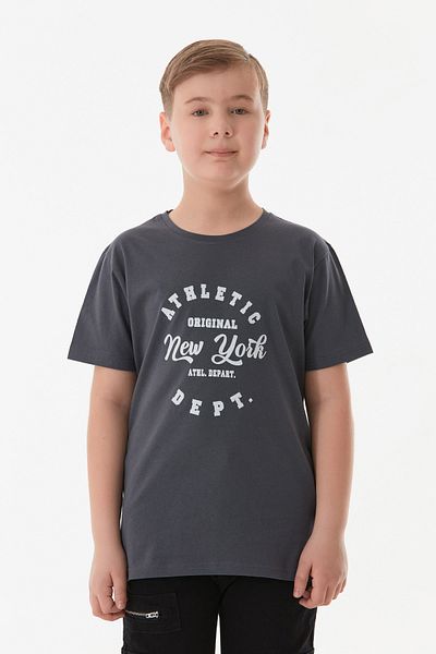 Fulla Moda 100% Cotton Printed Boy's T-Shirt