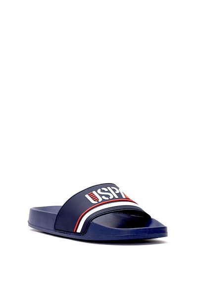 U.S. Polo Assn. U.S. Polo Assn. 5m Men's Flat Slippers Blue 10198403