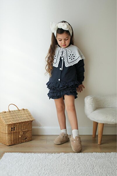 Baby Kız fırfırlı Etek takım