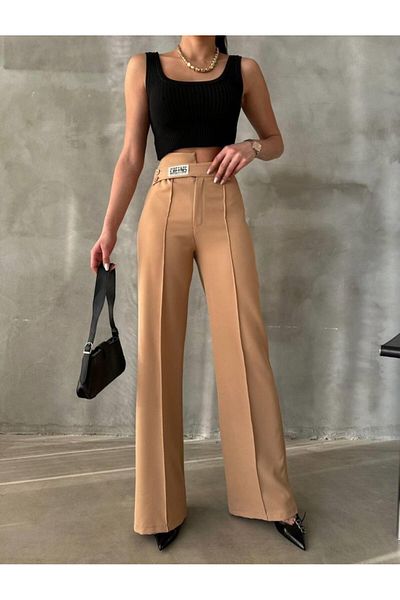 leyla sanat sanata yeni bir bakış açısı Pants - Normal waist