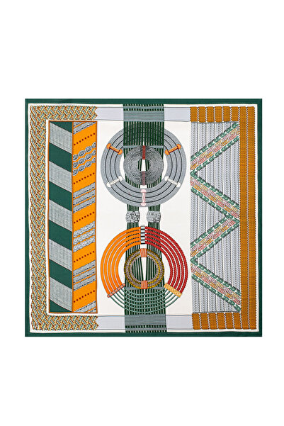 CASHMERE AND SİLK MAWLANA Şal 100% mătase (50*50)