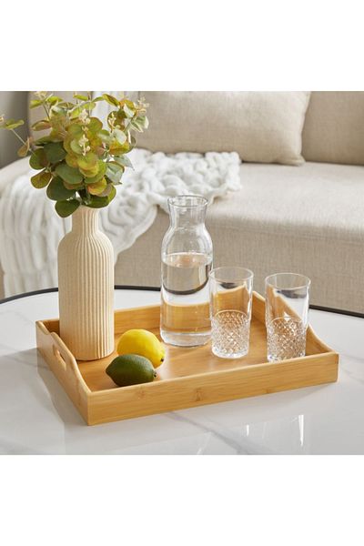 Home Box Bamboo Tray - 41x31x6 cm