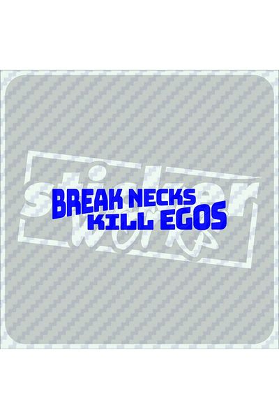 Sticker Works Αυτοκόλλητο Break Necks