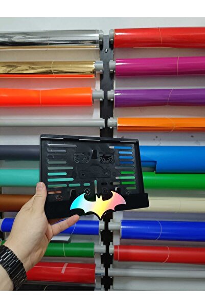 Sticker Works Batman Motor Hologram Plakalık