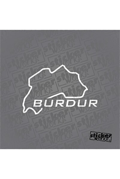 Sticker Works ملصق خريطة بورودور