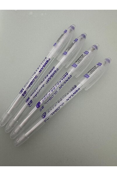 Pensan قلم أرجواني 0.5 ملم (4 قطع)