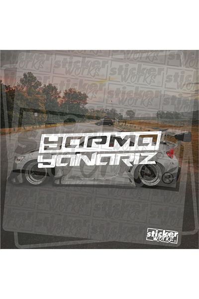 Sticker Works Αυτοκόλλητο Κάνουμε Φωτιά